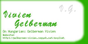 vivien gelberman business card